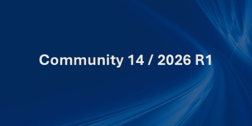 Community 14 / 2026 R1 -  Released for SaaS